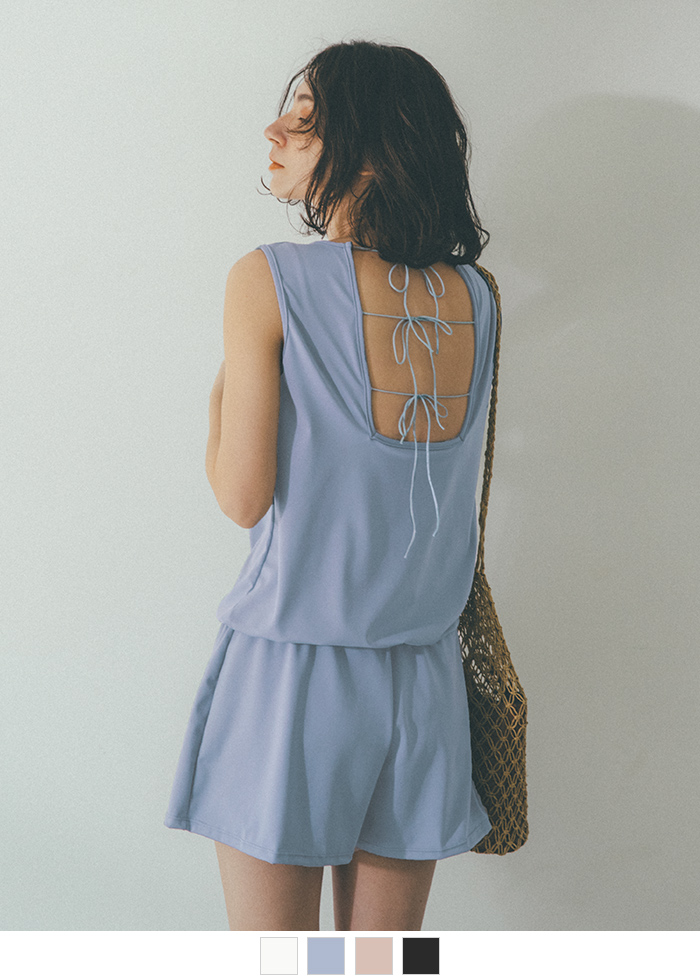 バックリボンロンパース/ワンピース/水着【SEADRESS シードレス】〔人気商品！予約〕