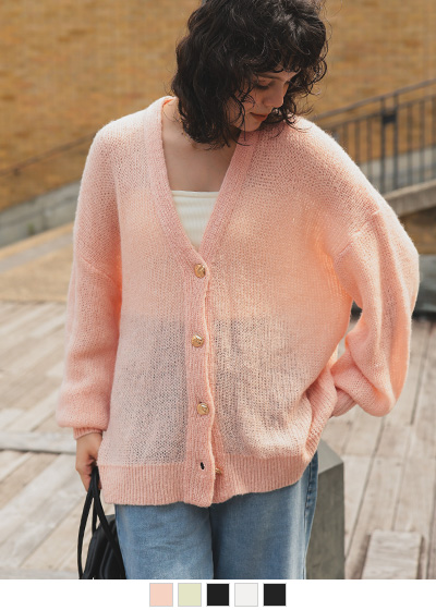 tibi ウール　バックレス　カーディガン　ネイビー ハートニットカーディガン通販｜レディースファッション・20代