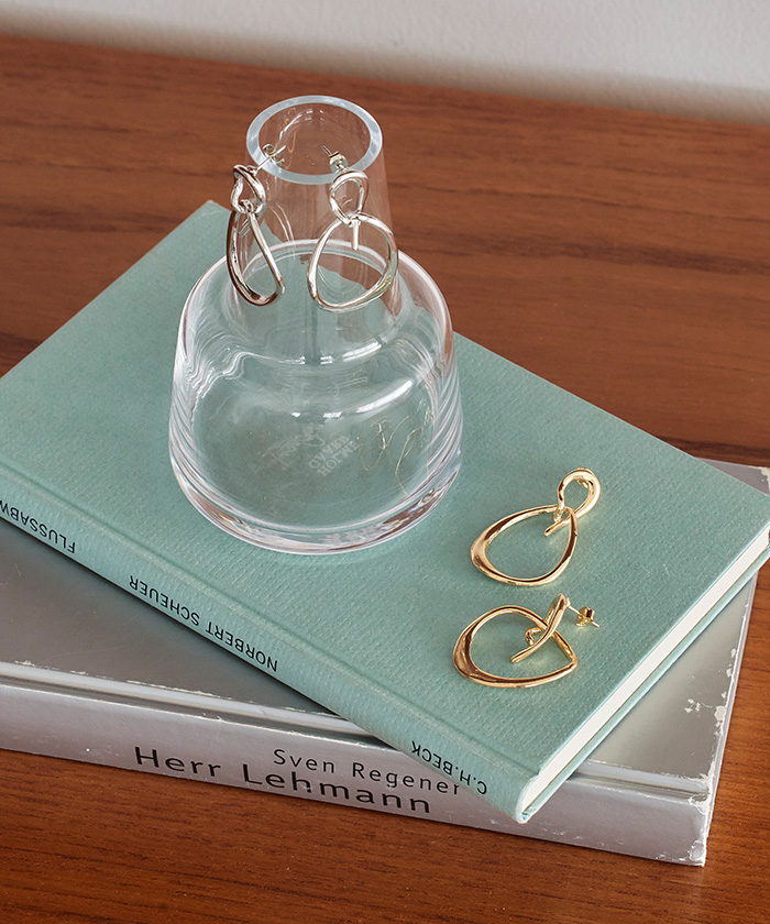 ミックスリングピアス【メール便可／5】