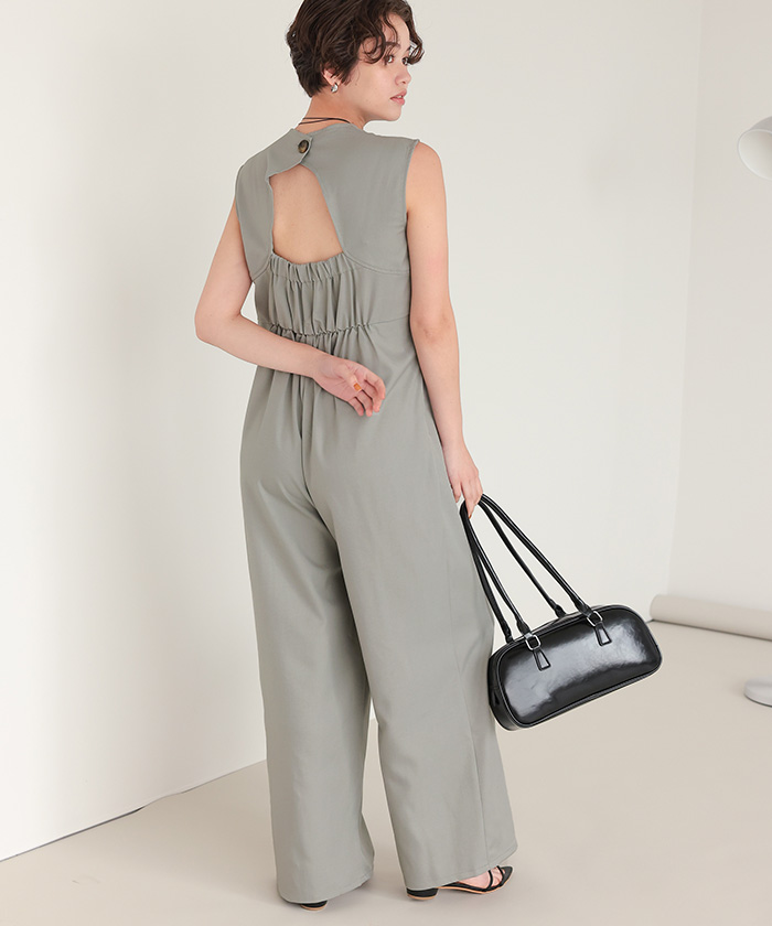 バックオープンオールインワン