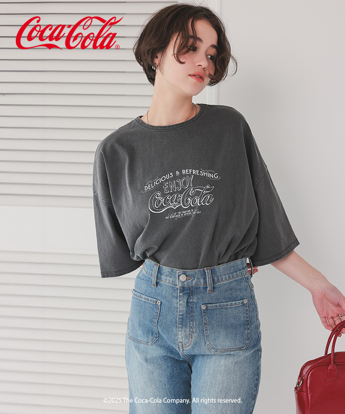 コカ・コーラ オーバーサイズTシャツ【メール便可／100】