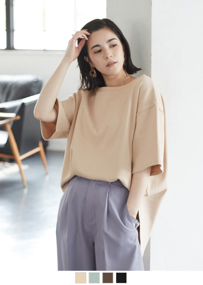 カットソービッグシルエットTシャツ