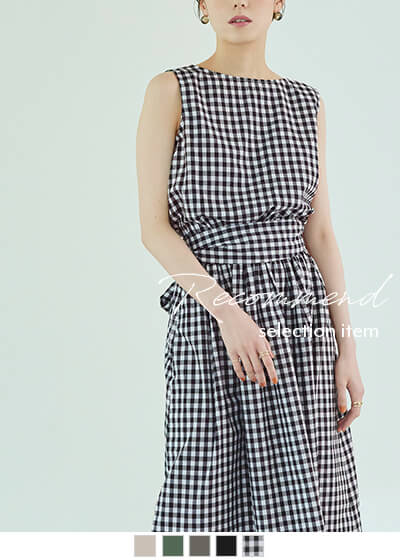 ウエストリボン前後2wayカシュクールワンピース〔人気商品！予約〕