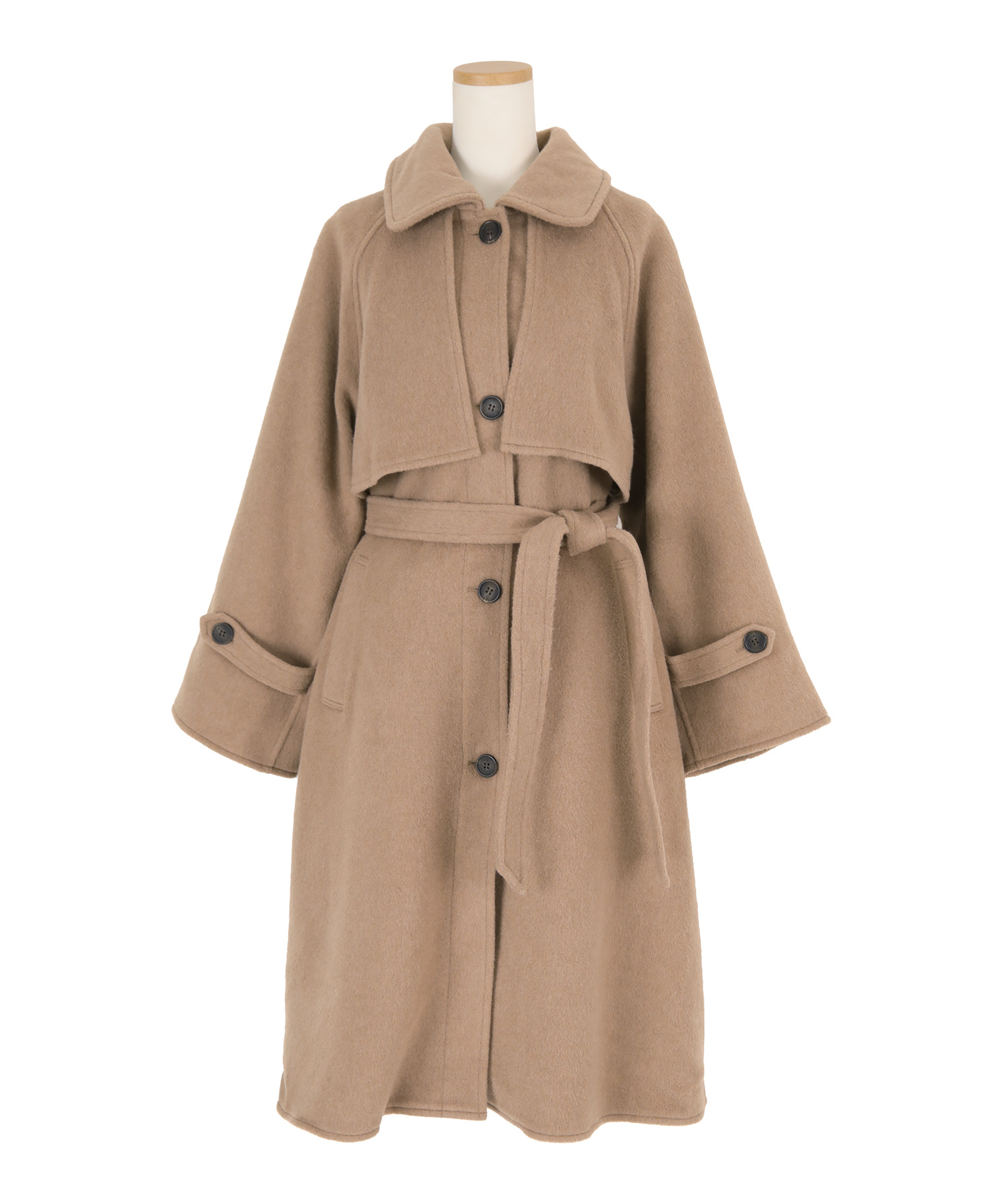 新品 ケントイントラディション 中綿 ステンカラーコート LL ベージュ 【J53131】 Kent IN TRADITION 秋冬 コート 撥水 ビジネス メンズ Kent ベージュ ステンカラーコート 新品 ケントイントラディション