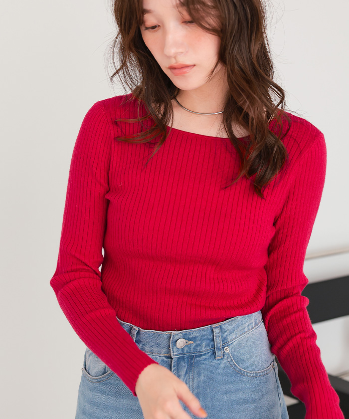 ◆幻◆ 希少　定価3.5万円 ADORE VERY掲載　リブラッフルニット ◇幻◇ 希少 定価3.5 ADORE VERY掲載 リブラッフルニット