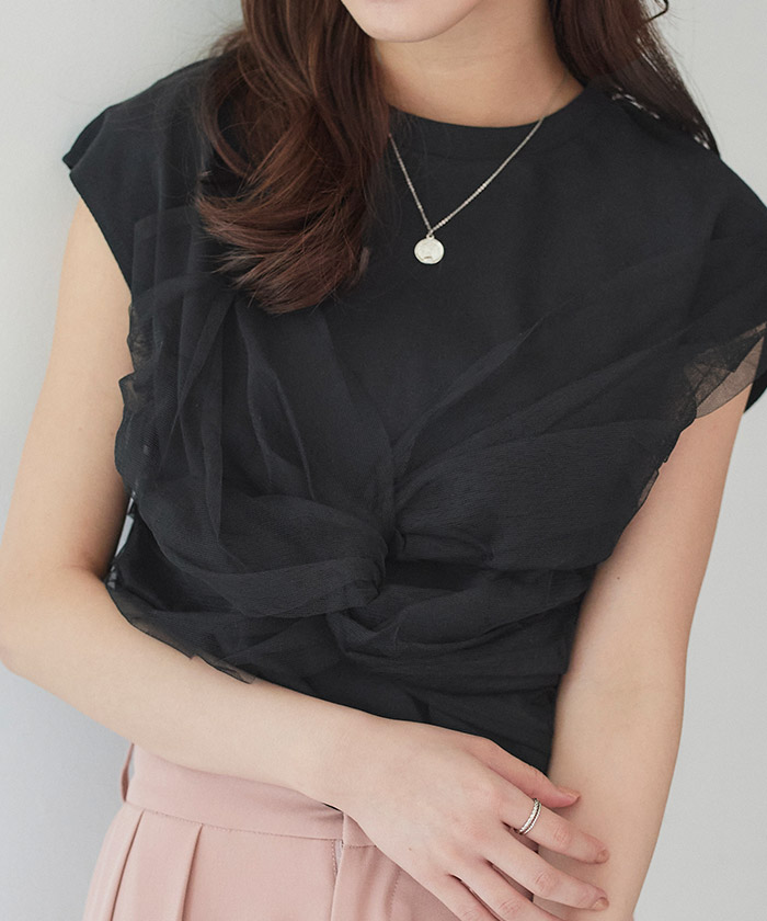 bibiy. チュールTシャツ TOPS｜Bibiy.