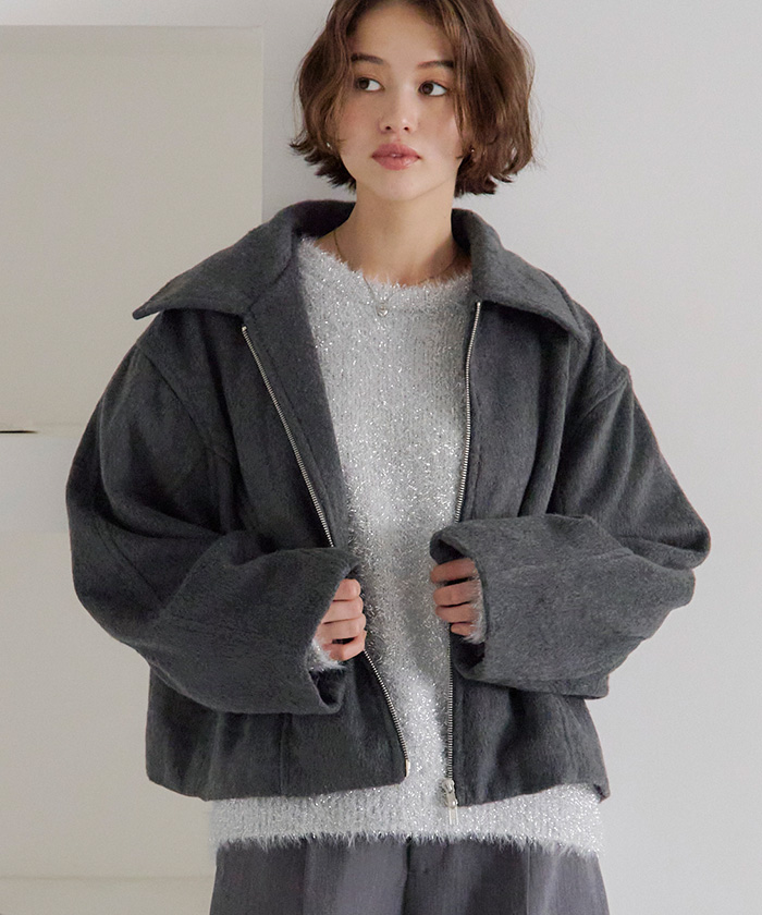 【WILD LIFE TAILOR】ショートビーバー テディJKT WILD LIFE TAILOR】ショートビーバー テディJKT / 三好 / ADAM
