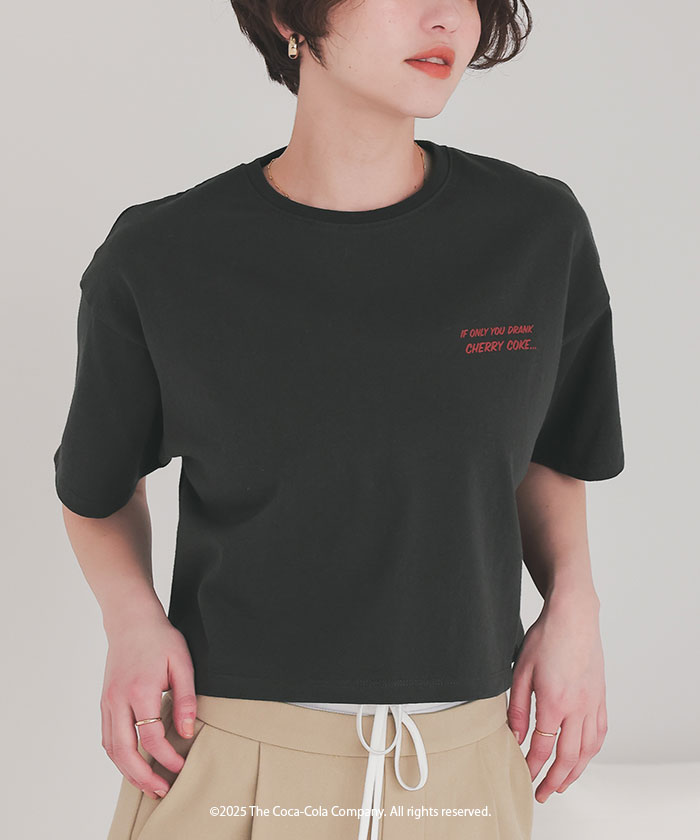 こちゃ チェリーコーク クロップドTシャツ【メール便可／90】 | titivate