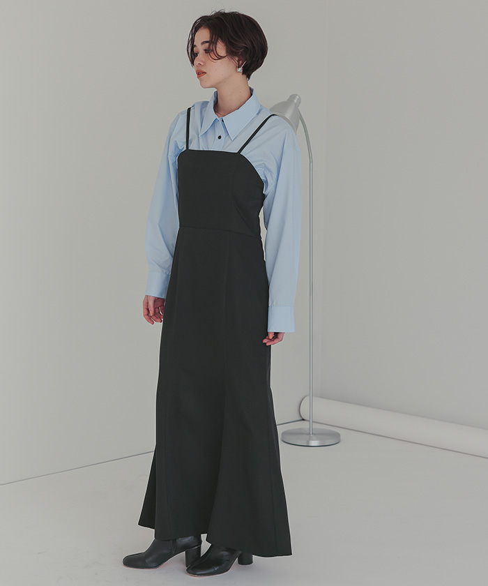 限定! London Times ラッフル 美ライン ミディ ワンピース London Times Women's Soft Feminine Ruffle Wrap High Low
