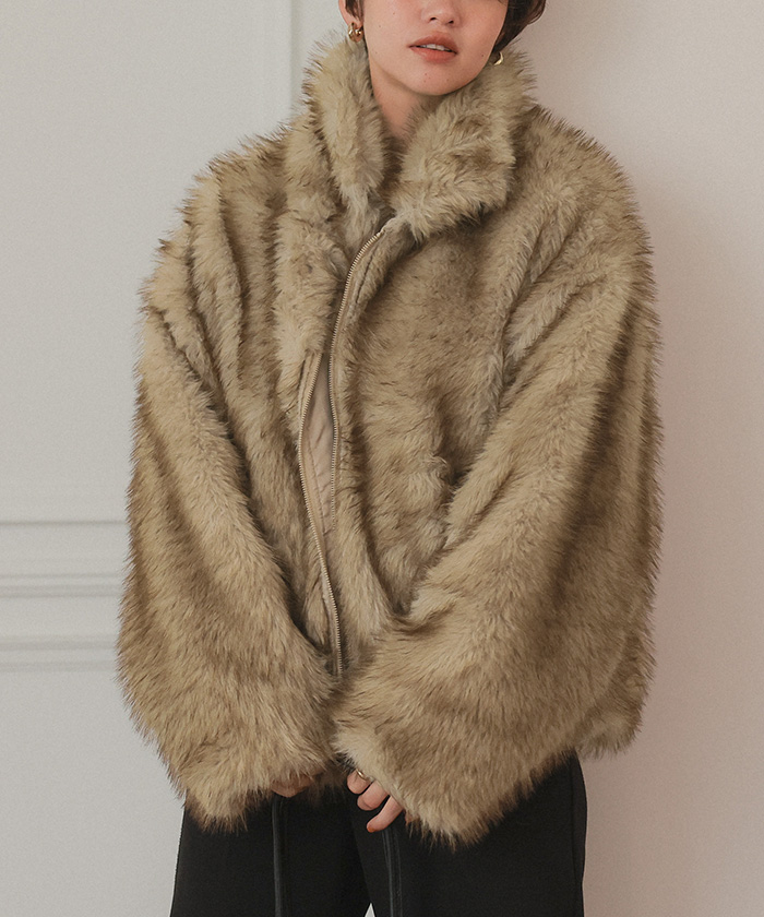 フェイクファージャケット | titivate