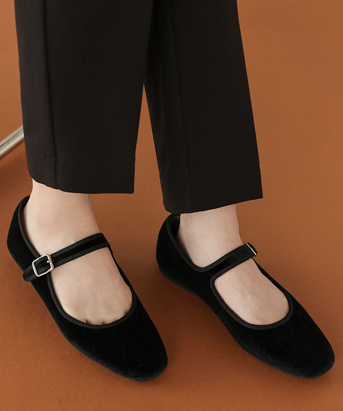 スクエアトゥバレエシューズ | titivate