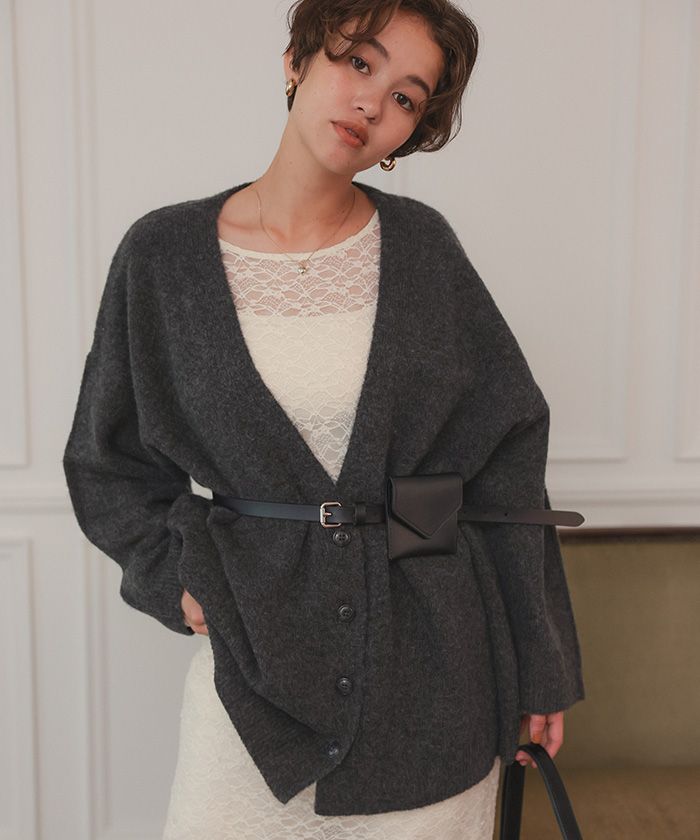 buddix Vネックニットカーディガン Vネックニットカーディガン[k9261d] | レディースファッション通販の