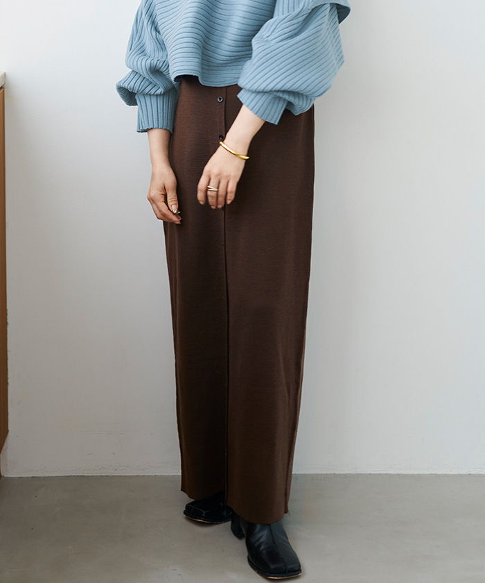 JB ニットスカート サイズ1 JB ニットスカート サイズ1 ニットスカート ブロックチェック柄