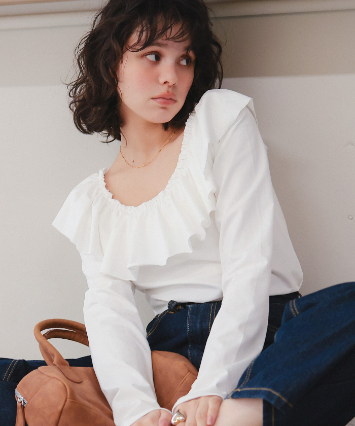 みなさん専用 マルチwayフリルカットソートップス【メール便可／100】 | titivate