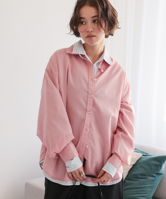 シアーカラーシャツ | titivate