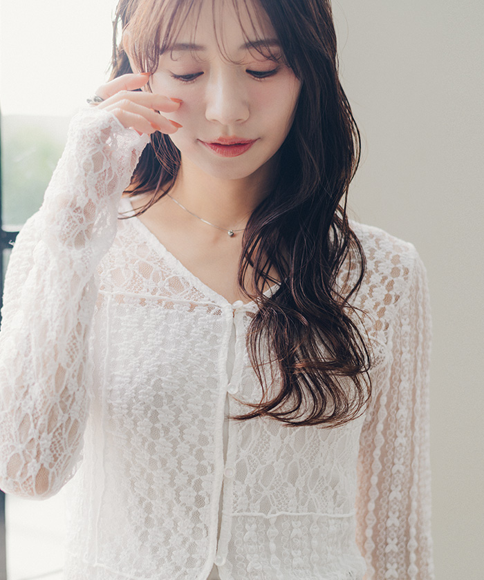 前後2way切替デザインレーストップス | titivate