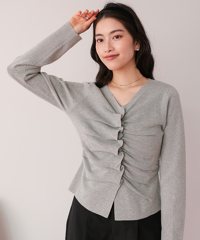 トップス KYO カシュクールシア―トップス(カットソー)｜TOPS（トップス）｜CELFORD