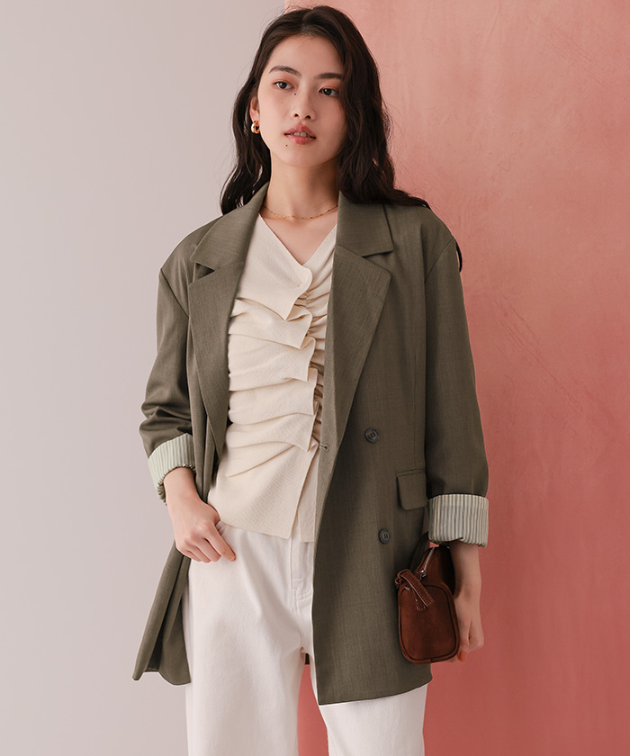 ダブルテーラードジャケット | titivate