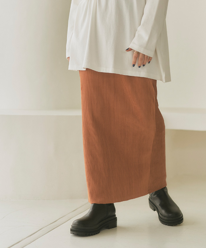 プリーツベロアタイトスカート通販｜レディースファッション・洋服通販