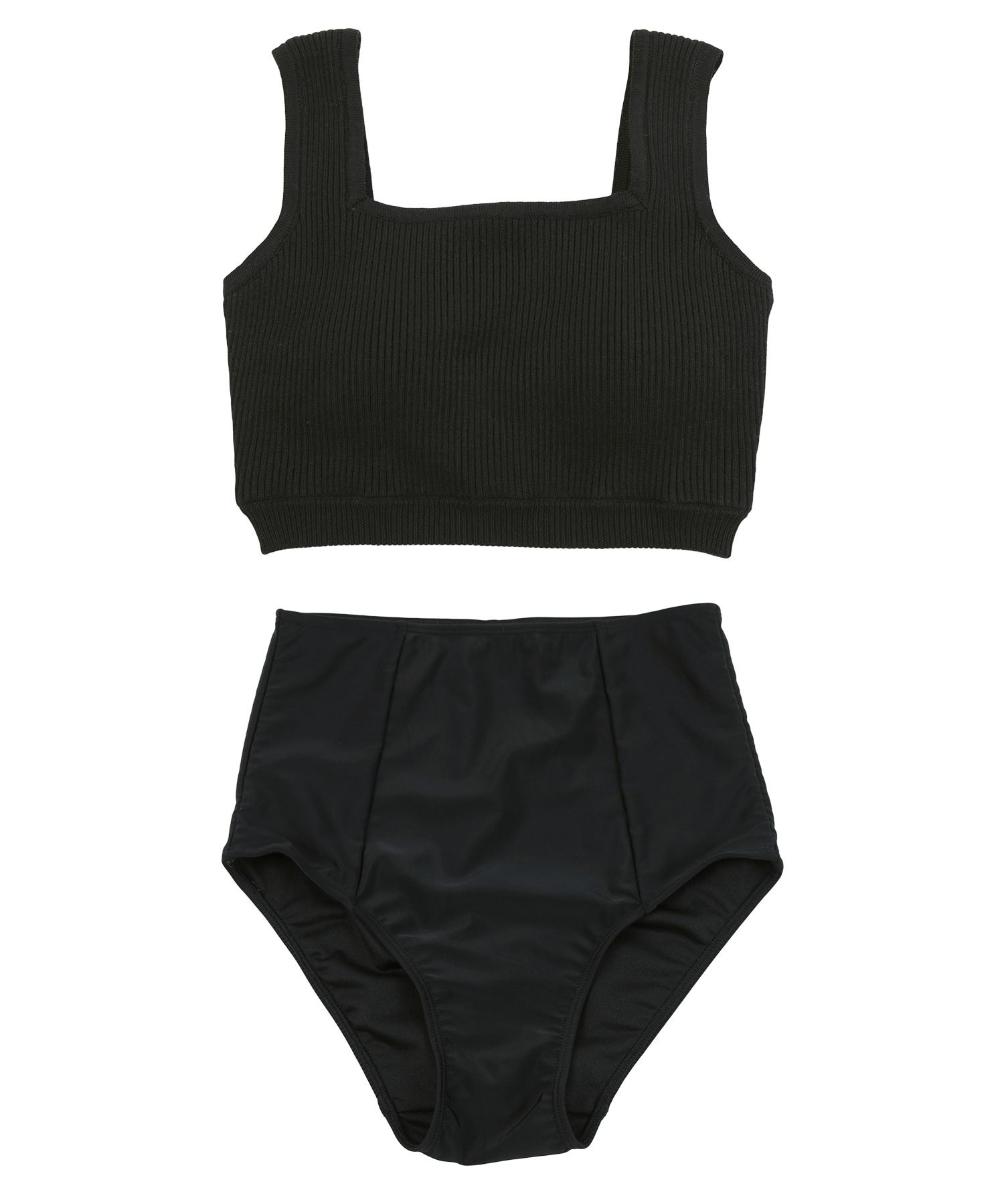 シンプルタンクトップニットビキニ/水着【SEADRESS シードレス