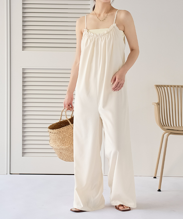 titivate SEA DRESS キャミソール 水着 セット 黒 キャミソール付ビキニ 水着4点セット ビーチ プール 海