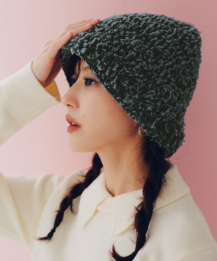 ミックスニットバケットハット【miette ミエット】 | titivate