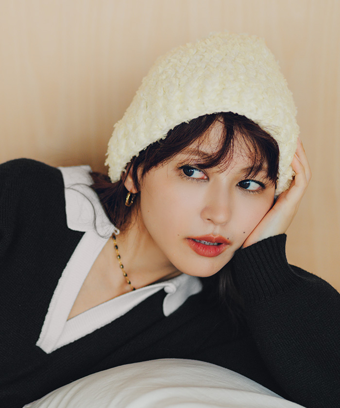 ミックスニットバケットハット【miette ミエット】 | titivate