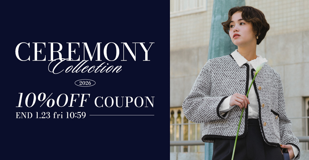 2026ceremony collection　通常バナー